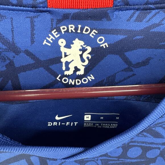 Nike‎ Chelsea FC 2019 2020 Home Football Soccer Pulisic Jersey Size Medium - Picture 2 of 7